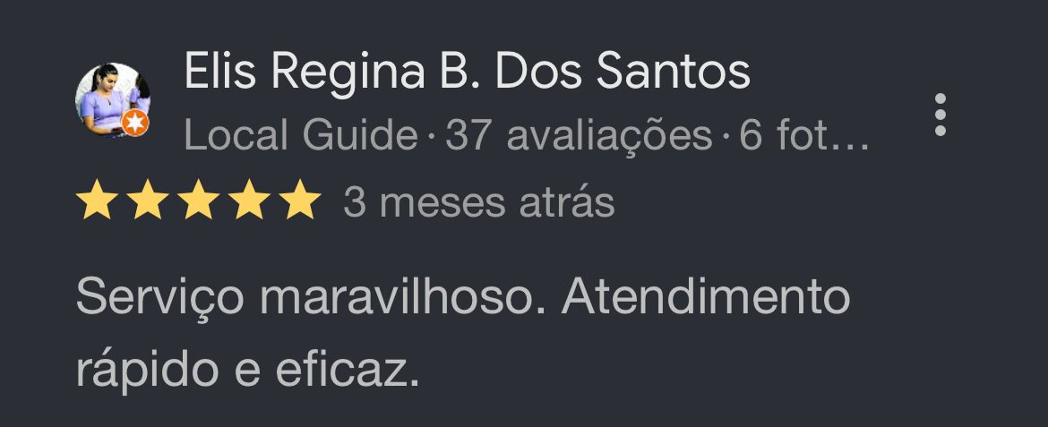 Avaliação de cliente 1